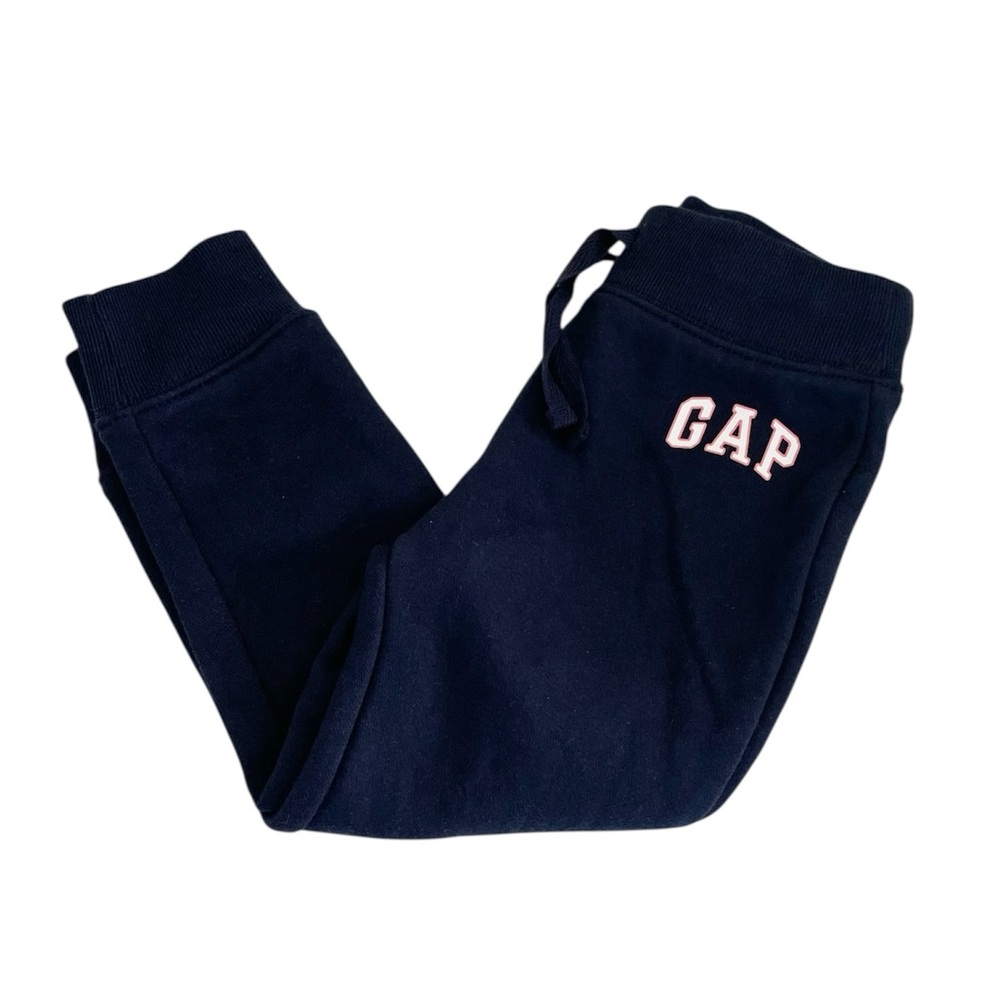 Baby GAP Navy Blue Sweatpants with Drawstring Girls Toddler 3 Years